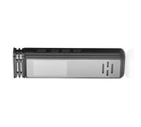Grabadora de alta capacidad con doble reducción de ruido, reproductor MP3 para profesional, color negro, gran capacidad