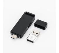 Grabadora de audio digital micro con 32 GB de memoria interna - Memoria USB micro grabadora de voz profesional con reducción de ruido, batería 25 horas