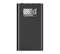 Grabadora de audio portátil de 32 GB, 365 horas, con reproductor de MP3 para conferencias, entrevistas, reuniones