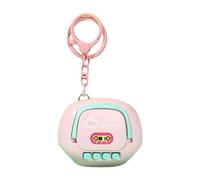 Grabadora de bolsillo: llavero con grabadora de voz | Grabadoras activadas por voz, juguete de grabación portátil de diseño de dibujos animados, mini para escuchar espionaje re