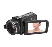 Grabadora de Cámara Digital, 4K Full HD 3MP Videocámara, 3 Pulgadas IPS Pantalla Táctil 10X Zoom óptico Videocámara Cámara para Viajes Niños Adolescentes Adultos Principiante