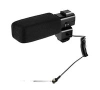 Grabadora de cámara para Vlogs Micrófono estéreo en la cámara for Vlog Live Streaming DV Videocámara Grabadora de Sonido de Video con Pantalla giratoria, Zoom Digital