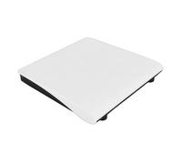 Grabadora de CD DVD Transferencia de Datos de Alta Velocidad Unidad de CD DVD Externa Bajo Nivel de Ruido USB3.0 (White)