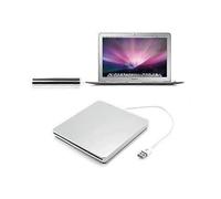 Grabadora de CD-DVD USB externa compatible con Apple MacBook Pro-Air-Mac mini