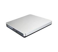 Grabadora de CD y DVD externa USB 3.0 para HP EliteDesk 800 705 SFF ProDesk 600 400 EliteOne 800 G1 G2 G3 G4 G5 PC de escritorio de doble capa 8X DVD+R/RW DL 24X CD-R Writer Plata