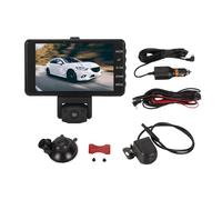 Grabadora de Coche 2K, Triple Lente Rotatoria, Pantalla IPS 3,9'' - Grabación ultranítida, visión Nocturna Avanzada, para conducción Segura; Modo Parking; detección de Movimiento