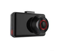 Grabadora de conducción 4K de visión nocturna para seguridad con poca luz | Grabación 4K delantera y trasera, cobertura de lente dual, placas de matrícula transparentes, compresión H.265