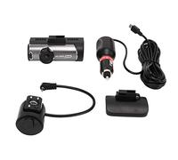 Grabadora de conducción de Coche de 3,16 Pulgadas, grabación Frontal y Trasera, cámara para salpicadero de Coche, visión Nocturna HD, Monitor de Marcha atrás para Aparcamiento de