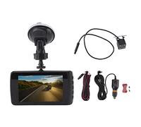 Grabadora de Conducción para Coche, Dash CAM Dual Lens 1080P HD, Grabación en Bucle y Detección de Movimiento - Monitorización de Aparcamiento, Sensor de Gravedad para Seguridad