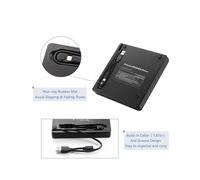 Grabadora de DVD/CD externa delgada USB 3.0/Tipo C, lectora y reproductora de unidades ópticas para ordenador portátil y PC.