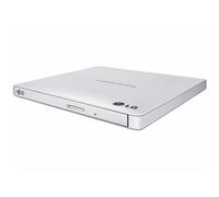 Grabadora de DVD externa - Hitachi-LG - GP57EW40 - USB 2.0 - Blanco - CD/DVD-ROM - 24x/8x/8x/6x - M-DISC