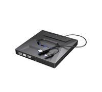 Grabadora de DVD externa, reproductor de CD y DVD tipo C/USB 3.0, unidad de DVD externa compatible con PC y portátiles de 11 pulgadas.