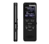 Grabadora de pluma recargable tipo C V65 WAV 3072 kbp MP3 192 kbps Tasa de bits de grabación Monitoreo