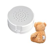 Grabadora De Sonido De Peluche - Grabadora Compacta De ABS De 4,5 Cm | Dispositivo De Sonido De Peluche - Grabación De 60 Segundos, Ideal para Peluches, Estudiantes Y Regalos