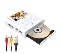 Grabadora de VHS a DVD, máquina convertidora de VHS a DVD, convierte VHS, VCR, videocámara a DVD, USB, tarjeta SD, teléfono inteligente WiFi a DVD, USB, SD, copia de disco duro 【VHS/cintas/reproductor
