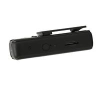 Grabadora de video de bolsillo, cámara transportada por el cuerpo con reducción de ruido 1080P Night 1000mAH Batería 12MP para Oficina de Viajes