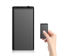 Grabadora de Voz, 32 GB Dispositivo de Grabación de Espionaje, Grabadora de Audio Recargable por USB, Grabadora de Sonido, Dictáfono Digital para Conferencias, Conferencias, Entrevistas