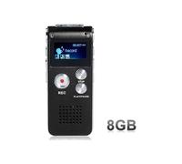 Grabadora de voz ANTCOOL de 8 GB, mini USB, reproductor MP3, pantalla LCD de 650 horas