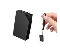 Grabadora de Voz Espia con Memoria de 64GB, Recargable por USB, Grabadora Voz y Activación por Voz, Mini Grabadora de Voz para Cursos, Reuniones y Entrevistas, Grabadora de Voz Espia Oculta