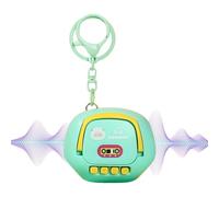 Grabadora de voz digital - ABS 2,36*1,81 pulgadas 60 g | Colgante de audio portátil con diseño lindo, grabadora secreta | Escuchar Espionaje Reunión Universidad Conferencia Dictado Tomar notas Llamada