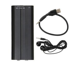 Grabadora de voz digital, conexión USB multifuncional para enlace directo entre teléfono y computadora, funcionamiento con un solo toque y función