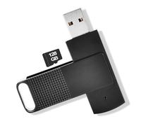 Grabadora de Voz Digital de 128 GB, 3072 kbps, grabadora de Voz con reconocimiento de Voz y grabación de un Solo Toque, Dispositivo de grabación de Audio Profesional para conferencias, reuniones