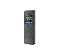 Grabadora de voz digital de 64 GB con micrófono de condensador omnidireccional integrado, relación S/N, conector de línea de 90 dB, interfaz USB 2.0 para conexión a PC (64 GB)