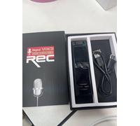 Grabadora de Voz Digital S8 con Memoria Interna de 32GB - Calidad de Grabación 1536 kbps y Pantalla TFT - Puerto de Carga USB para Captura de Audio - Dispositivo Portátil para (-8)