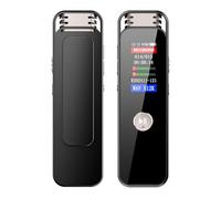 Grabadora de voz digital tipo C recargable con control de voz ajustable de 7 niveles para conferencias, reuniones, entrevistas