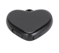 Grabadora de Voz en Forma de Corazón, Grabadora de Voz Digital con Auriculares, Colgante en Forma de Corazón, Reducción de Ruido HD, Grabadora Activada por Voz para Conferencias