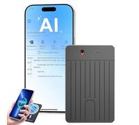 Grabadora de Voz GPT con IA, traductor Multifuncional con IA, Control por aplicación, Mapa Mental de Audio, transcripción y grabación de resúmenes en Tiempo Real.(A,128GB)