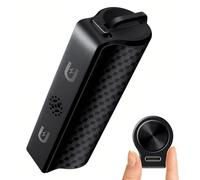 Grabadora de voz magnética de 64 GB, con 35 días de grabación continua, dispositivo de escucha de voz, recargable mediante USB, grabación One Touch, control por voz, grabadora de voz Mini