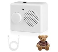 Grabadora de Voz para Peluche, 360 Segundos de Grabación para Juguetes, Regalo DIY con Mensaje Personalizado, Grabadora Voz Peluche con Caja de Voz Personalizada para Proyectos Creativos y Regalos
