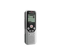 Philips DVT1250 dictáfono Memoria interna y tarjeta de memoria Negro, Gris