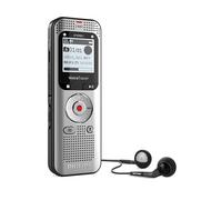 Grabadora de voz - Philips DVT2015, 8 GB, Reconocimiento de voz, Negro