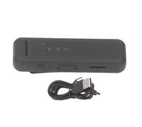 Grabadora de Voz y vídeo HD 1080P portátil con Lente giratoria de 180 Grados, visión Nocturna por Infrarrojos, batería Interna de 3,7 V 600 mAh y Soporte para Almacenamiento en