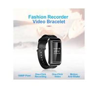 Grabadora de Voz y Video, Reloj con Cámara, 1080P, DV, DVR, Pulsera Digital Profesional, Dictáfono, Sonido, Pequeño, Tipo Micro, 32 GB.
