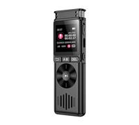 Grabadora digital de alta capacidad con velocidad de reproducción ajustable, reproductor de música MP3 para uso en estudio de oficina, grabadora de voz digital de 8/16/32/64/128 GB con reproducción