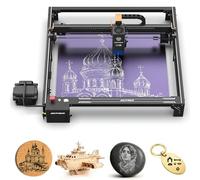 Grabadora Laser Acmer S2 PRO 36W Maquina Laser Grabado y Corte Cortadora Laser,24000mm/Min,400 * 400mm Portátil Admite Conexión por WiFi,Tarjeta TF,USB-PC,Bomba de Aire de 30 L/min,Taller de Startups