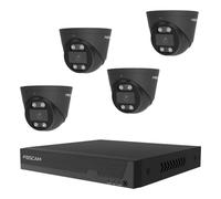 Grabadora NVR para Cámara IP Foscam FN9108E-T4-2T 8 canales 3K 2TB HDD PoE Ethernet