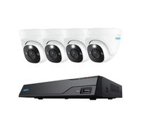 Grabadora NVR para Cámara IP Reolink NVS8-8MD4 8 canales 4K 2TB HDD PoE Ethernet