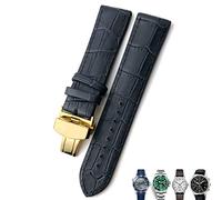 Grabas de reloj marrón negro de 20 mm de 21 mm 22 mm de cuero de cuero para Rolex para Omega Seamaster 300 para Hamilton para Seiko para IWC para Bracelet Tissot