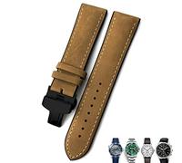 Grabas de reloj marrón negro de 20 mm de 21 mm 22 mm de cuero de cuero para Rolex para Omega Seamaster 300 para Hamilton para Seiko para IWC para Bracelet Tissot