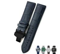 Grabas de reloj marrón negro de 20 mm de 21 mm 22 mm de cuero de cuero para Rolex para Omega Seamaster 300 para Hamilton para Seiko para IWC para Bracelet Tissot