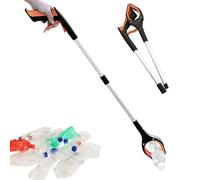 Grabber Reacher Tool, Foldable 33-Inch Trash Grabber, 32.68x3.94 Inches Sturdy Pick Up Stick, Reaching for Seniors, Convenient Trash Collection X Recovery