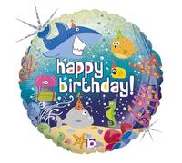 Grabo ABC18 Birthday Ocean Holographic 46 cm