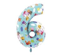 Grabo FL256-P - Globo de papel de aluminio, multicolor, XXL