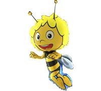 GRABO Globo de Mylar-Foil Abeja Maya supershape, Multicolor, L138