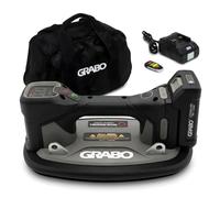 GRABO Pro - Kit de herramientas de elevación sin escobillas, succión más rápida, pantalla digital, sistema de seguridad de doble liberación, control remoto incluido, controles y mango de goma