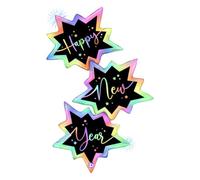 Grabo Shape Happy New Year Trio - Globo (130 cm)